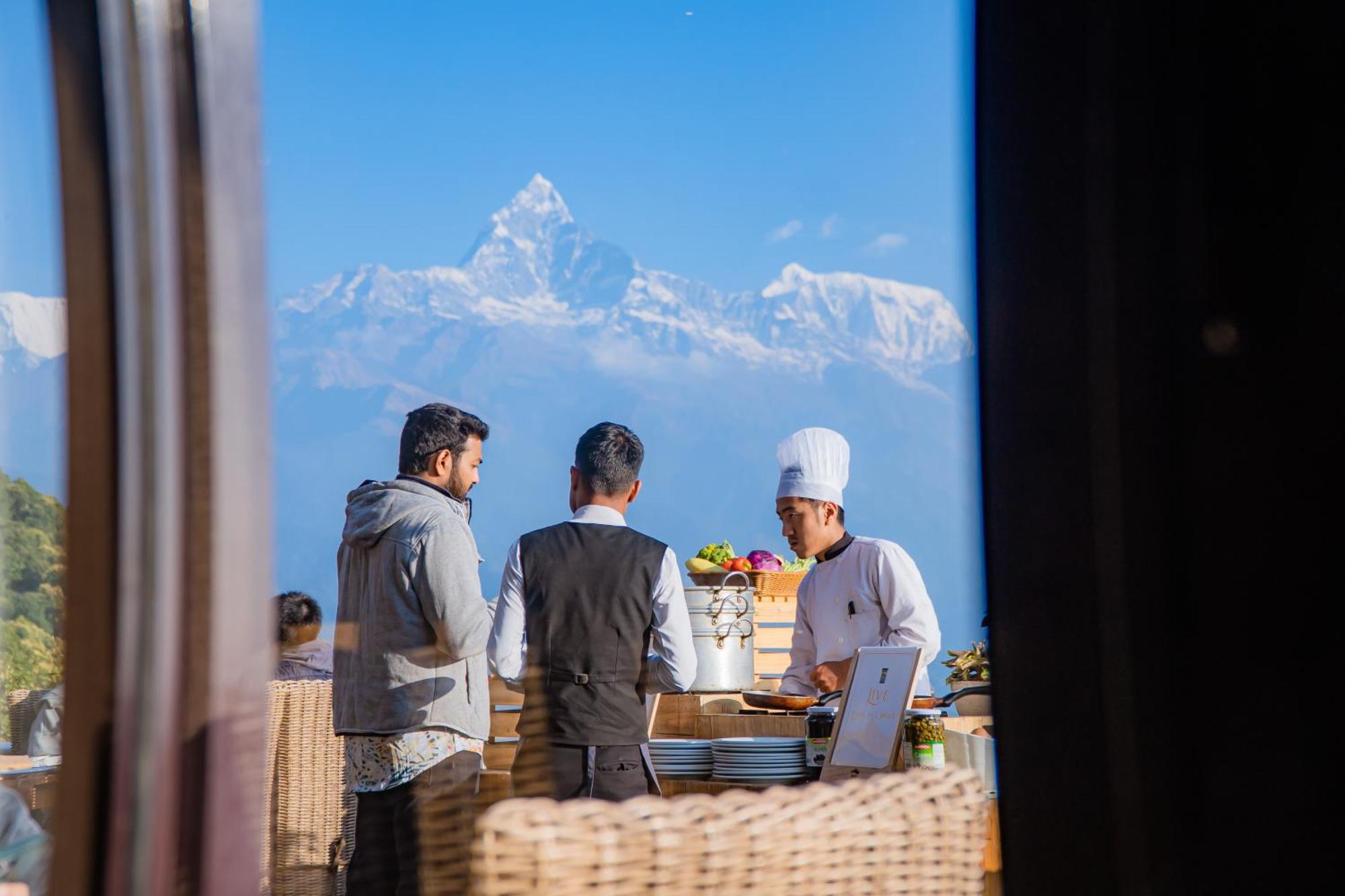 Sarangkot Mountain Lodge Pokhara Kültér fotó