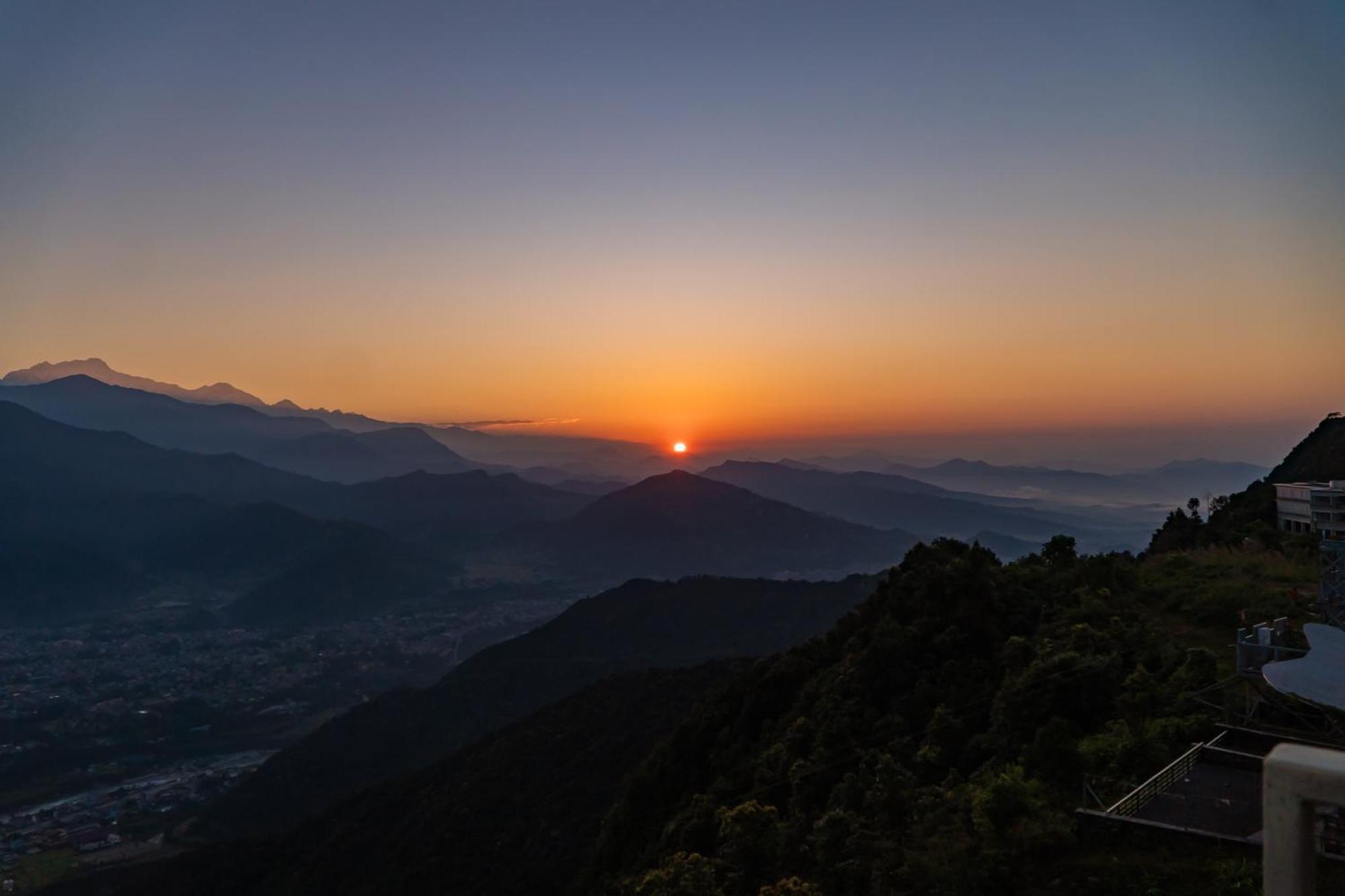 Sarangkot Mountain Lodge Pokhara Kültér fotó